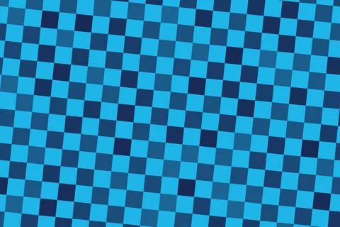Blue mosaic pattern with small square tiles for design Stockillustratie