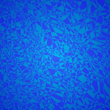 Blue mosaic pattern. Splinters broken glass effect. Bright abstract vector ba Stock Illustration