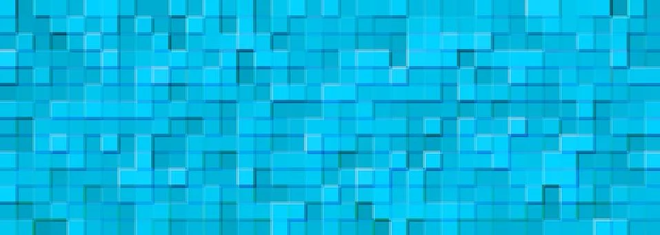 Blue mosaic Stock Photos