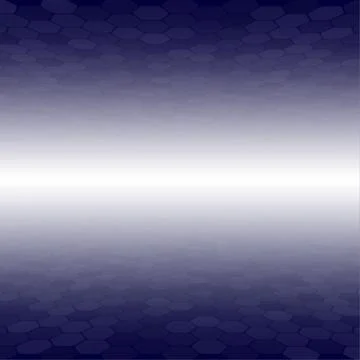 Blue Mosaic Tile Comb Background Perspective. 스톡 일러스트