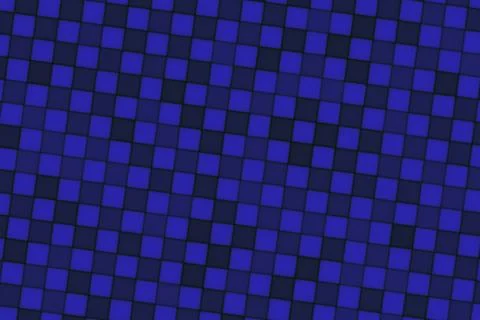 Blue mosaic tile pattern with small square shapes Stock Illustration