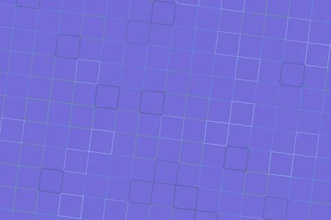 Blue mosaic tiles pattern background for design or art Stock Illustration