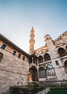 Blue Mosque Corner Stock Photos