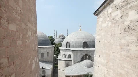 Blue mosque 库存影片 8968688