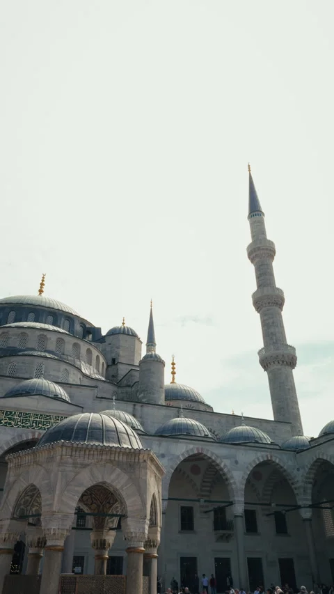 Blue Mosque In Istanbul In All Its Majesty Stock Footage 312582357
