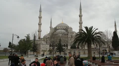 Blue Mosque Istanbul  動画素材 21178555