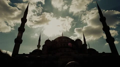 Blue mosque Istanbul 스톡 동영상 46240398