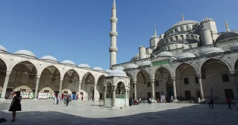 The Blue Mosque in Istanbul Stock-Footage 62099954