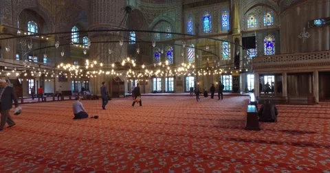 The Blue Mosque in Istanbul Stock-Footage 62099994