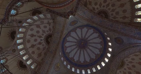The Blue Mosque in Istanbul Stock-Footage 62100200