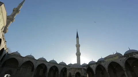 The Blue Mosque or Sultanahmet Video stock 180669622