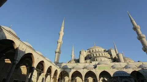 The Blue Mosque or Sultanahmet Video stock 180669703