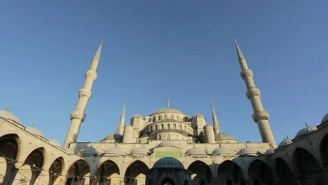 The Blue Mosque or Sultanahmet Stock Footage 180669738