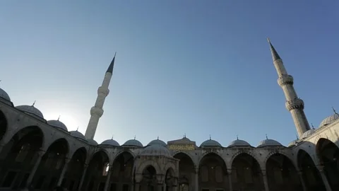 The Blue Mosque or Sultanahmet Video stock 180669742