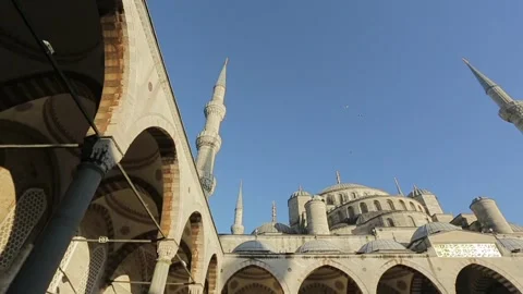 The Blue Mosque or Sultanahmet Video stock 180669743