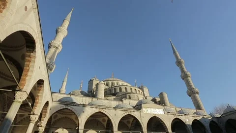 The Blue Mosque or Sultanahmet Stock Footage 180669744