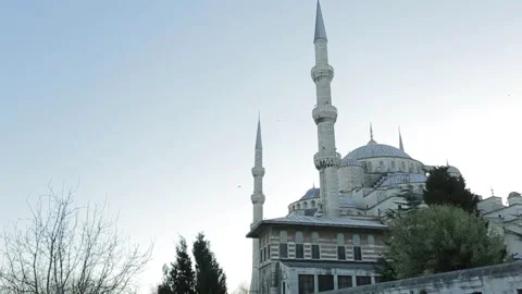 The Blue Mosque or Sultanahmet Video stock 181155547