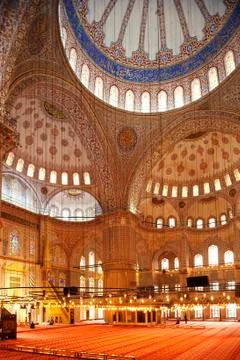The blue mosque Foto stock