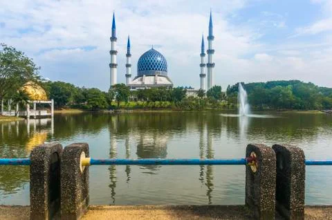 The "blue mosque" Foto stock