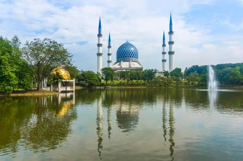 The "blue mosque" Stock Photos