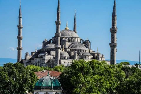 Blue mosque Stock Photos