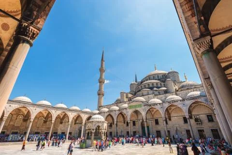 Blue mosque Stock Photos