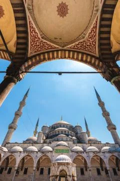 Blue mosque Stock Photos