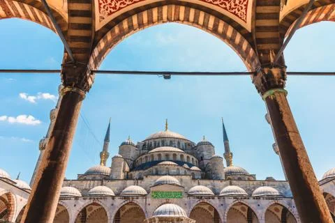 Blue mosque Stock Photos