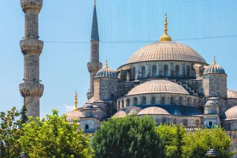 Blue mosque Stock Photos