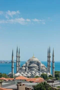 Blue mosque Stock Photos