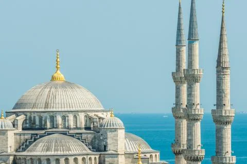 Blue mosque Stock Photos