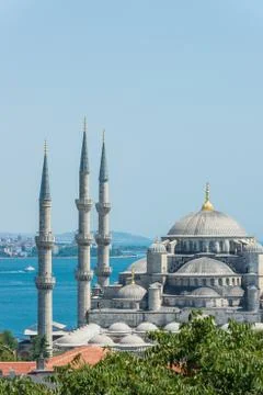 Blue mosque Stock Photos