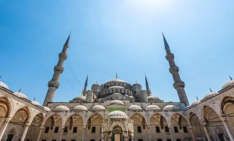 Blue mosque Stock Photos