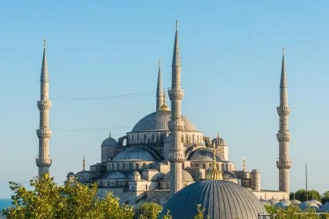 Blue mosque Stock Photos