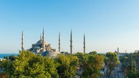 Blue mosque Stock Photos