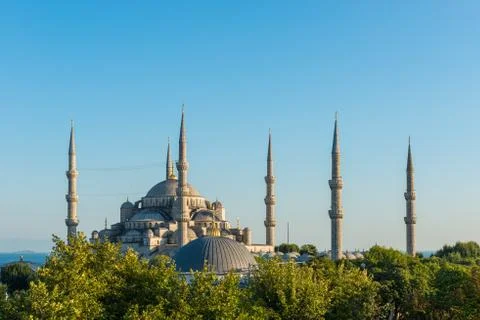 Blue mosque Stock Photos
