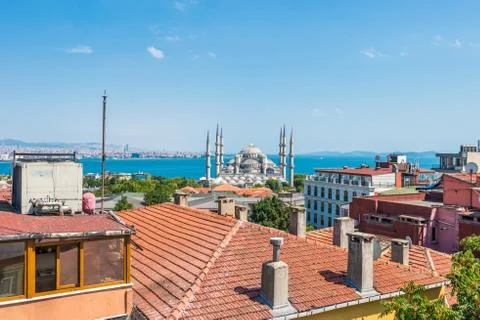 Blue mosque Stock Photos
