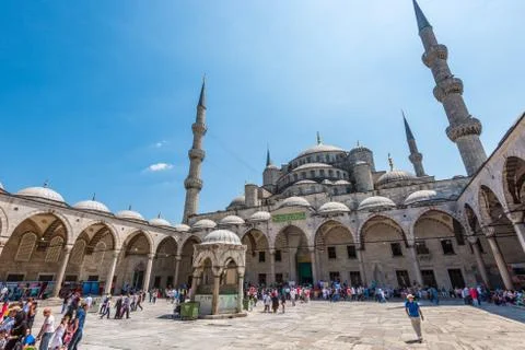 Blue mosque Stock Photos