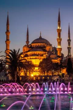 Blue mosque Stock Photos