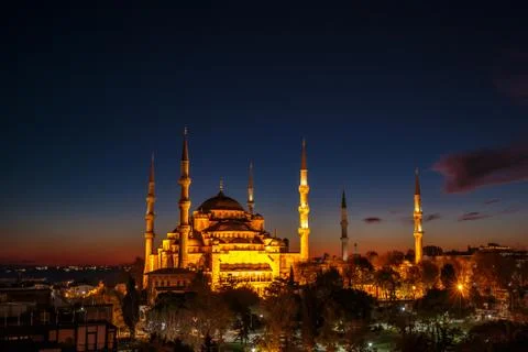 Blue mosque Foto stock