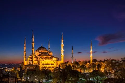Blue mosque Stock Photos