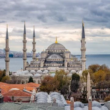 Blue mosque Stock Photos