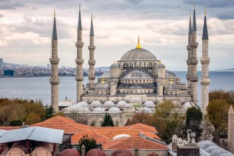 Blue mosque Stock Photos