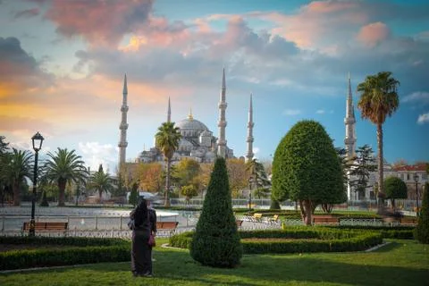 Blue Mosque Stock Photos