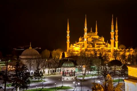 Blue Mosque Stock Photos
