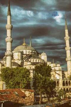 Blue Mosque Stock Photos