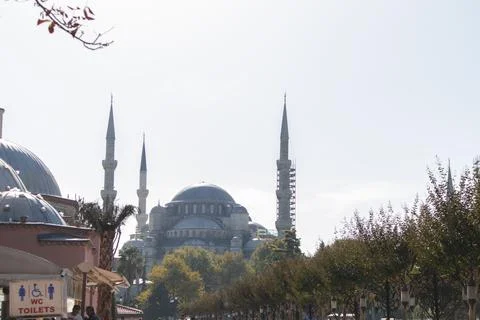 Blue mosque Stock Photos