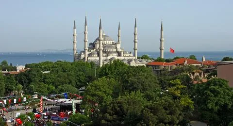 Blue Mosque Stock Photos