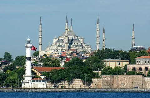 Blue Mosque Stock Photos