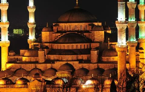 Blue Mosque Stock Photos